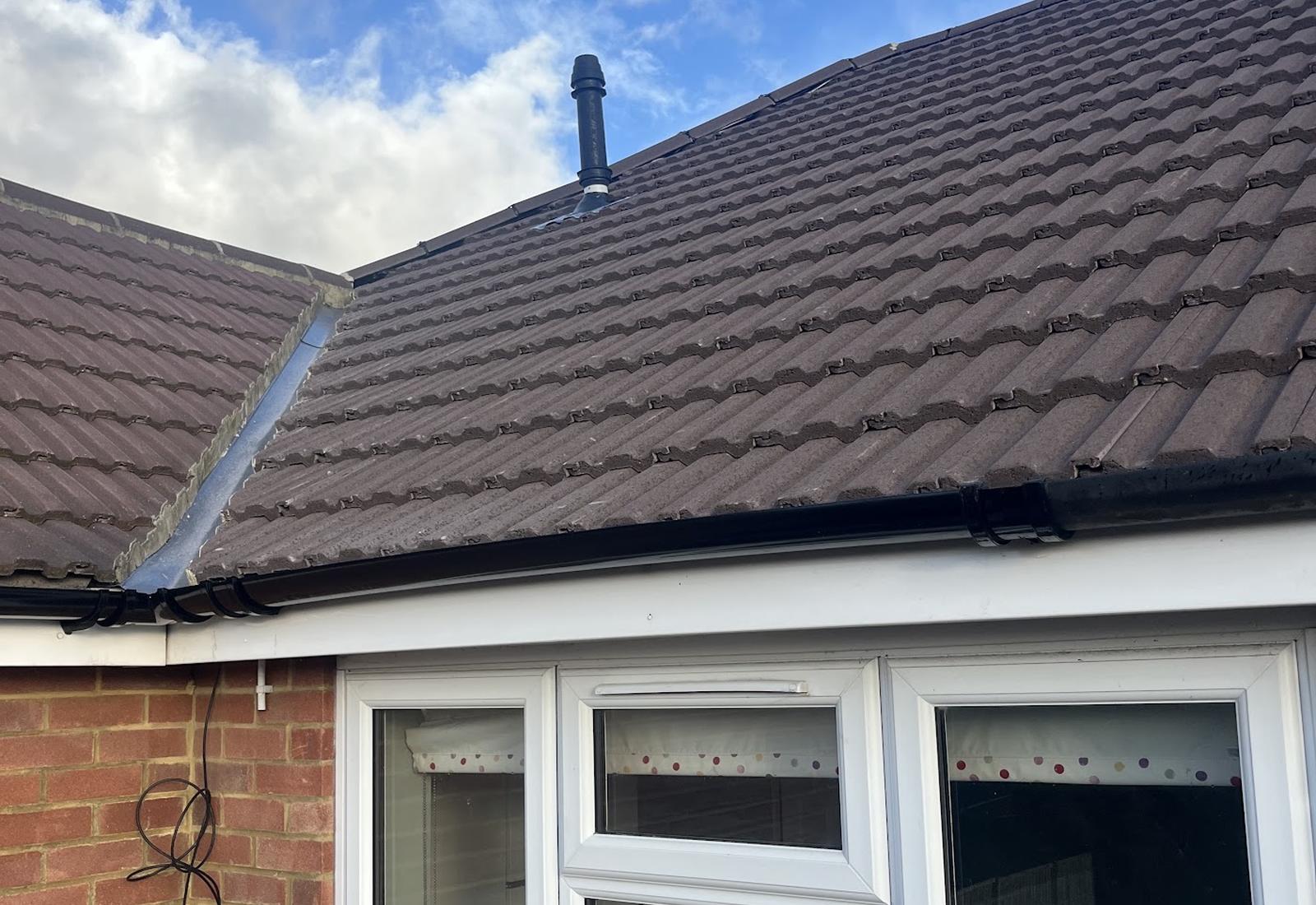 New tiled roof fitted by J&L Roofing and Property Maintenance in Horley, Surrey