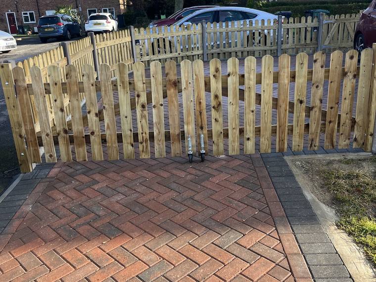 Block paved driveway laid in Surrey